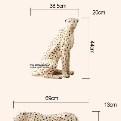 tượng sứ, tượng trang trí,tượng báo đốm, tượng trung quốc,